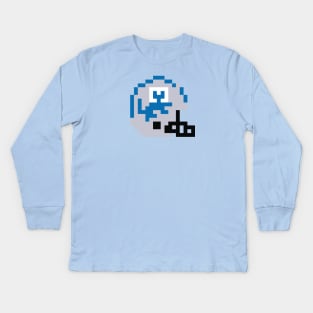 8 Bit Detroit Lions Helmet Kids Long Sleeve T-Shirt